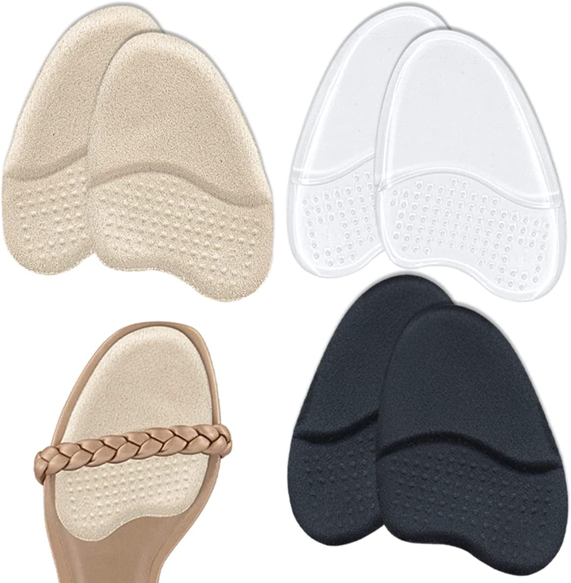 Metatarsal Pads for Women, AntiSliding Pads for Open Toe Shoes, Ball