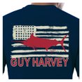 thumbnail image 2 of Guy Harvey Men's Americana Fish Short Sleeve Pocket T-Shirt 3X-Large, 2 of 3
