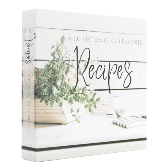 Carpeta de recetas Rural Roots Mercantile 8.5 x 11 de 3 anillos