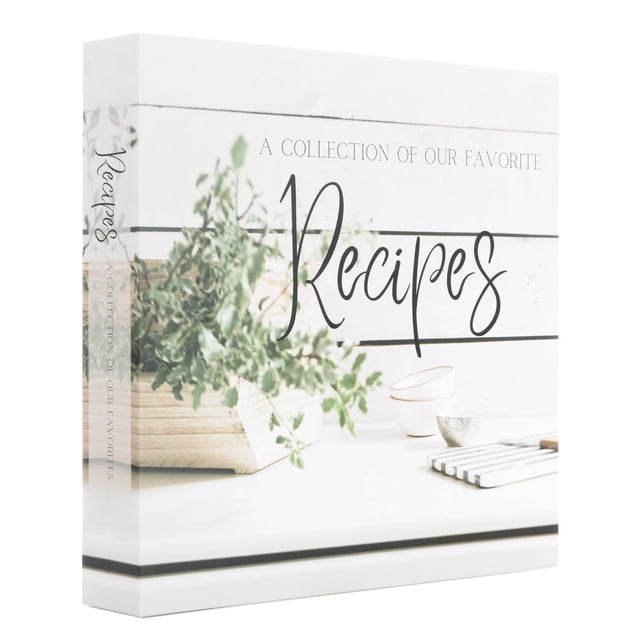 Carpeta de recetas Rural Roots Mercantile 8.5 x 11 de 3 anillos