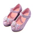 thumbnail image 6 of Little/Big Kid Girls Toddler Dress Shoes Flower Princess Shoes Glitter Mary Jane High Heels for Party Wedding, 6 of 9
