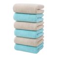 thumbnail image 3 of ZROBM 6PCS Hand Towel, Hand Towel Set, Towel Clearance, Hand Towels for Bathroom, Spring Hand Towel, Towel For Bath, Hand, Face, Gym, Spa, Plastic, 73x35cm, I, 3 of 5