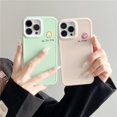 thumbnail image 2 of iPhone 11 12 13 14 PRO MAX Cute Smile Liquid Skin Feel Independent keys Funda De Microfibra, 2 of 4