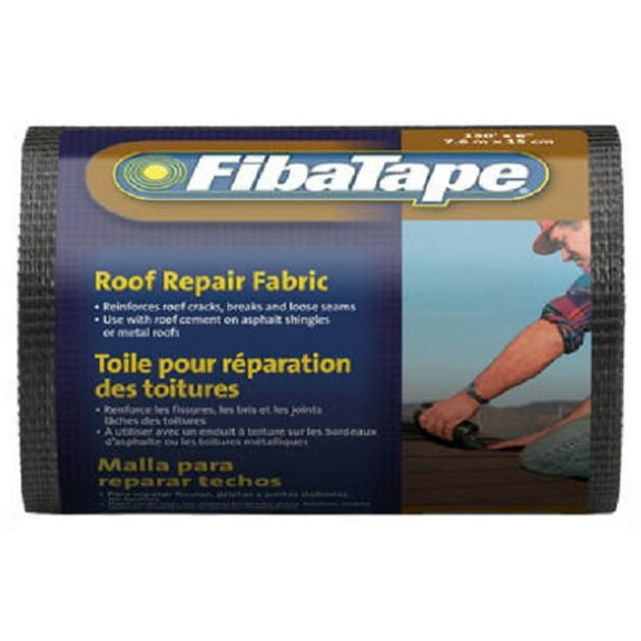 SAINT GOBAIN ADFORS Mesh Roof Repair Fabric, 6-In. x 150-Ft. FDW6598-U