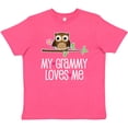 thumbnail image 3 of Inktastic My Grammy Loves Me Owl Youth T-Shirt, 3 of 5