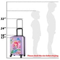 thumbnail image 3 of Set de equipaje Sanwuta Mermaid de 43 cm con almohada para maleta y mochila, 3 of 6