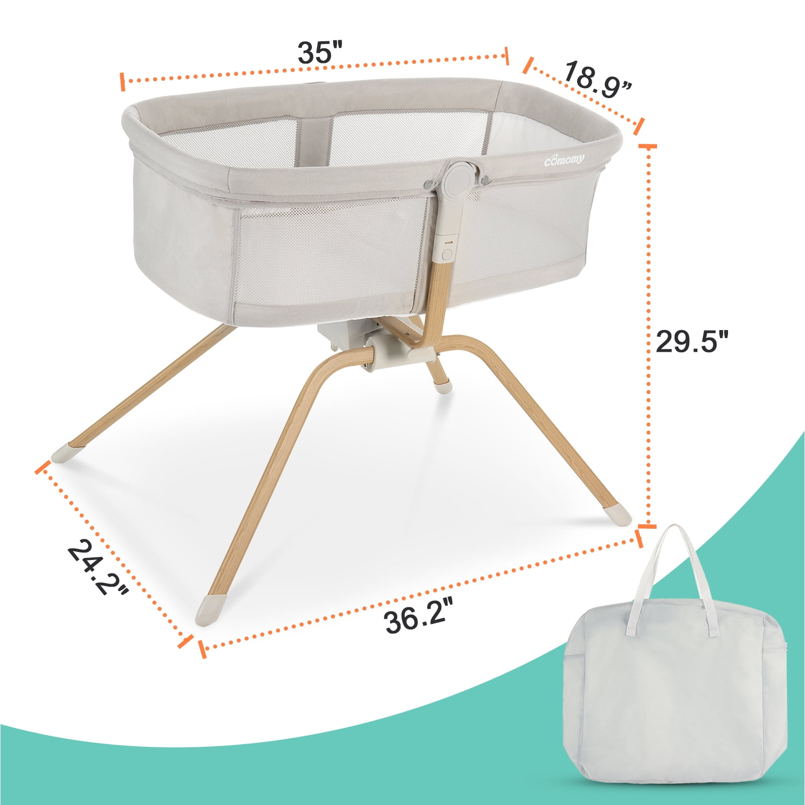 Buy Comomy 3 IN 1 Baby for Infant, Portable Travel Rocking
