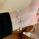 thumbnail image 3 of Pulsera de perlas de doble capa Pulsera de diseño de nicho de lujo ligera para niña Joyería exquisita apilada a mano, 3 of 6