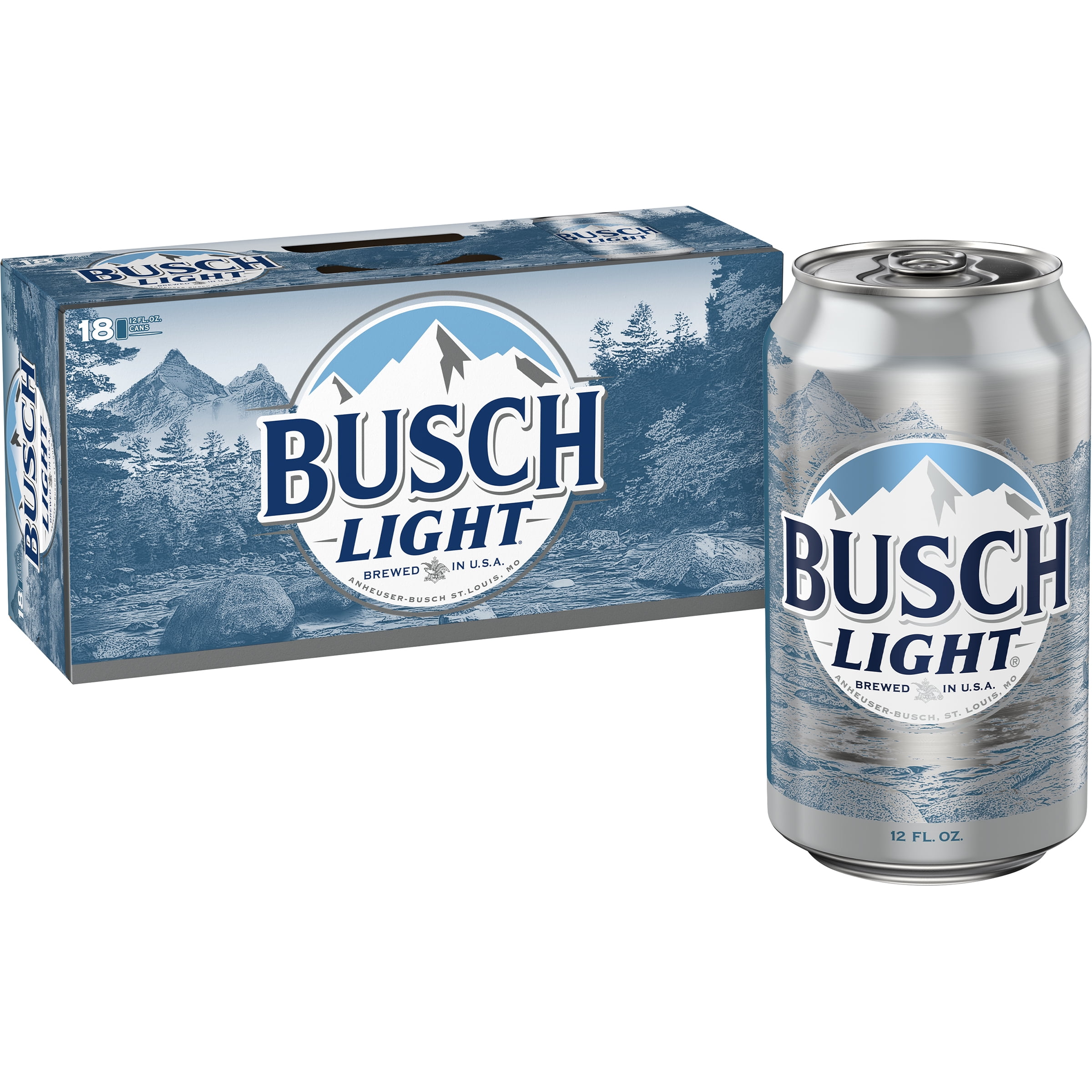 Busch Light Beer 18 Pack 12 Fl Oz Cans 42% ABV.