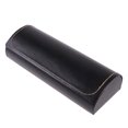 thumbnail image 1 of Portable Sunglasses Storage Box Sunglasses Case Simple Leather Sunglasses Storage Case (Black), 1 of 8