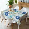 thumbnail image 5 of Floral Tablecloth Summer Rectangle Table Cloth Farmhouse Season for Home Picnic Kitchen Dining Party Decorations, 5 of 7