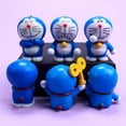 thumbnail image 2 of Figuras de acción de Doraemon para niños, juguetes de dibujos animados de Japón, modelo de PVC, Decoración, regalo, 6 piezas, 2 of 4