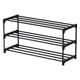 thumbnail image 2 of Zapatero Organizador de Almacenamiento con 3 Estantes de Metal para Armarios de Dormitorio, Entrada y Dormitorio., 2 of 7