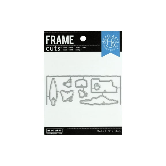 Hero Arts Color Layering Frame Cut Dies-Lavender Field