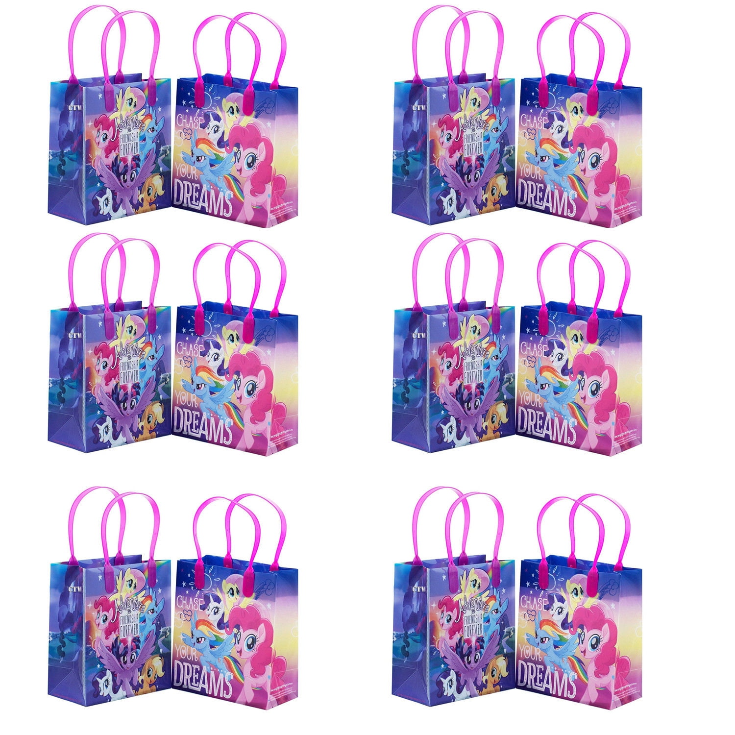 My Little Pony The Movie Goodie Gabs Party Favor Bags Gift Bags