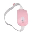 thumbnail image 2 of Cinturón de útero cálido indicador LED portátil de 3 niveles de calor cinturón de cintura con calefacción eléctrica rosa recargable por USB silencioso para el vientre y, 2 of 8