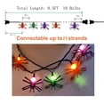 thumbnail image 2 of Cadena de luces GOOTHY para Halloween con forma de araña, 10 LED, 2,6 m, para exteriores, 2 of 8