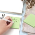 thumbnail image 6 of Yakvarog Small Sticky Notes, Post It Notes 3x3, 100 Sheets, Bright Colors, Green Self-Stick Note Pads, Perfect for Office, Home, Study & Organization, 6 of 7