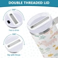 thumbnail image 5 of 40 Oz Car Handle Water Bottle Water Cup Water Bottle Water Jug Coffee Cup Travel Water Bottle Cool Cartoon Rainbow Pony, 5 of 8