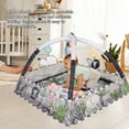 thumbnail image 4 of Alfombra De Juegos Para Gimnasio Para Bebés, Cómodo Patrón De Pradera Salvaje, Gimnasio De Actividades Para Bebés, Plástico Multifuncional Para Habitación De Bebé, 4 of 7