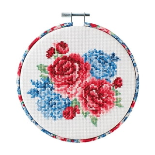 The Pioneer Woman Sweet Rose Cross Stitch Kit