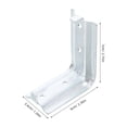 thumbnail image 2 of SEWCHICS 4pcs Fire Extinguisher Bracket Metal Silver Minimalist Fire Extinguisher Holder, 2 of 8