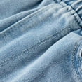 thumbnail image 7 of CYRBOKO Boys Graphic Jeans, Comfy 2 Pack Elastic Waist Loose Long Pants Blue Size 6 T, 7 of 7