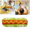 thumbnail image 1 of &Craft&Stationery Multifunctional Large-Capacity Zipper Bag for Hot Dog Design - Storage Wallet Organizer for Home, 1 of 6