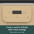 thumbnail image 4 of Programmable Slow Cooker Removable Healthy Nonstick Pot - Small Kitchen Appliance for Family Dinners - Serves 6+ People, 4 of 5