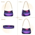 thumbnail image 7 of FORMRS Womens Shoulder Bag with Chain Strap Clutch Purse Cute Tote Handbag, Pink Digital Art, 7 of 7