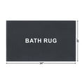 thumbnail image 6 of (2 pack) Better Homes & Gardens Signature Soft Cotton Looped Bath Mat, Grey Shadow, 20" x 34", 6 of 11