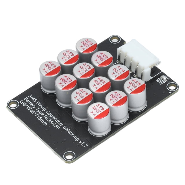 Ecualizador Activo De Batería, Equilibrador De Baterías De 1,8 V-4,5 V Cableado Fácil Corriente De Reposo De 12 MA Duradera Para LiFePo4 Li Ion LTO