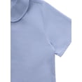thumbnail image 4 of Smith's American Girls' S/S Button-Up Shirt Color: blue Size: 10, 4 of 4