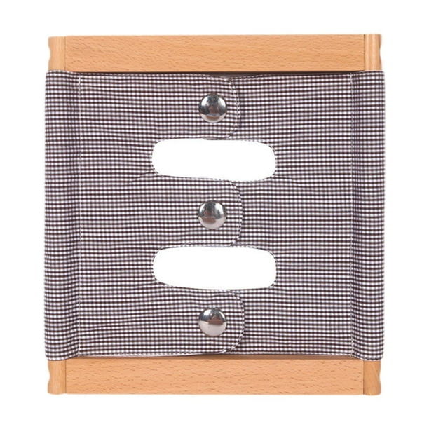 Tabla de vestir, juguete sensorial para el aprendizaje temprano, juguete educativo para habilidades básicas de la vida. Quebrar