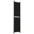thumbnail image 3 of vidaXL 6-Panel Room Divider Black 300x220 cm Fabric, 3 of 4