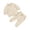 Beige, variant on JTieaclothes Children's Solid Color Long Sleeved Crew Neck Casual Hoodie Pant Suit,Boys Outfit Sets Sizes 12-18 Months