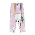 thumbnail image 4 of Fotbe Aerial Yoga for Unicorn Women's Pajama Pants,Sleepwear Pants,Pj Bottoms Drawstring And Pockets-XX-Large, 4 of 9