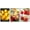 WHITE, variant on wall26 Framed Canvas Print Wall Art Set Mango, Dragon Fruit & Strawberry Display Food Fruit Photography Realism Chic Closeup Colorful Ultra for Living Room, Bedroom, Office - 16"x24"x3