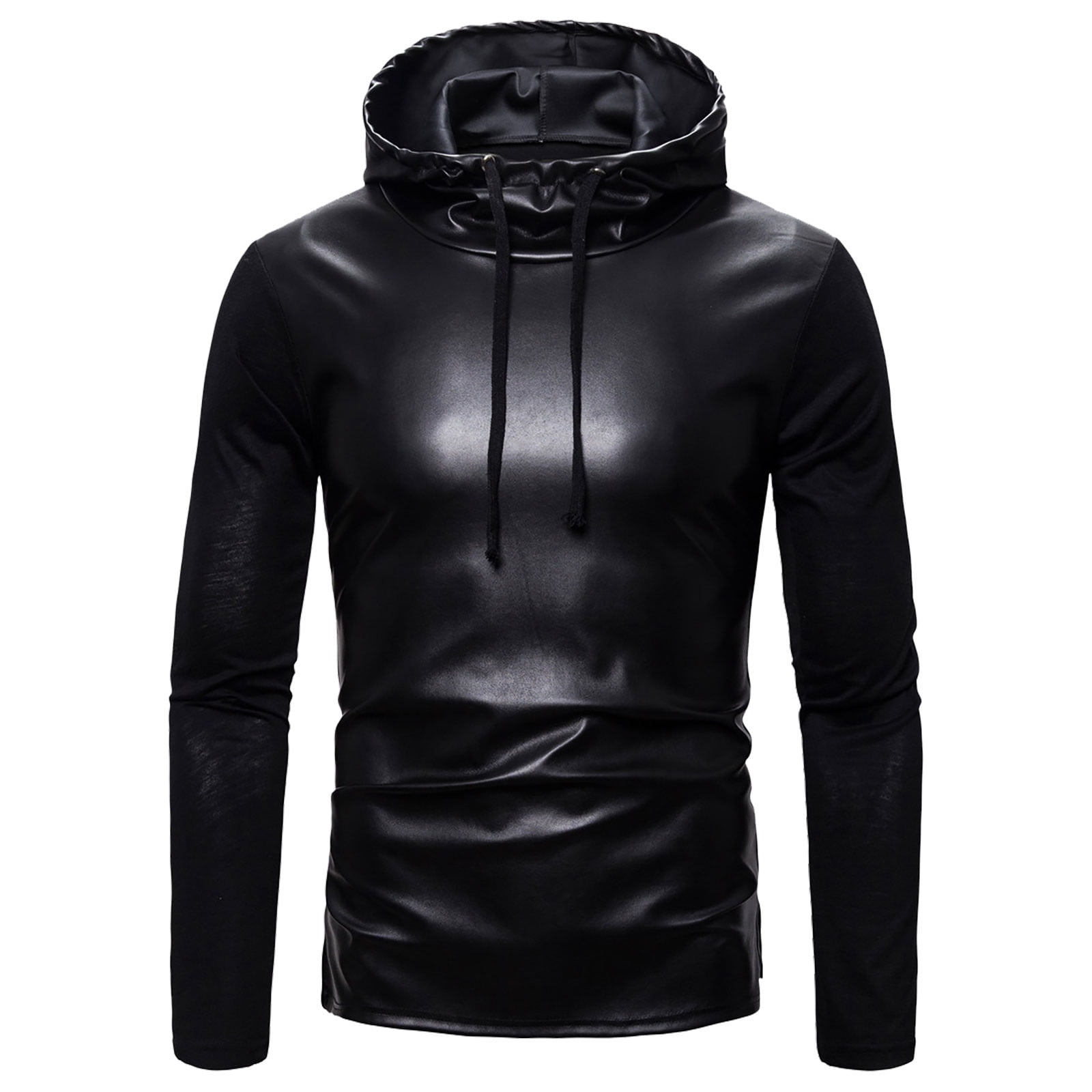 Leather Sweater Mens