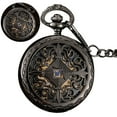 thumbnail image 6 of Classic Hand-winding Mechanical Pocket Watch Vintage Double Cover Design for Gifts and Special Occasions, 6 of 8