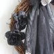 thumbnail image 2 of Spooky Halloween Decoraciones Scary Halloween Decor para pared (negro), 2 of 3