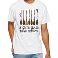 thumbnail image 2 of Witches A Girl Gotta Have Options T-Shirt, 2 of 5