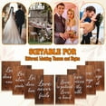 thumbnail image 4 of Wedding Aisle Sign, Wedding Signs Love Is Patient Kind Rustic Wood Wedding Signage Bible Verses Wall Decor Gift For Weddings, Anniversaries, 4 of 7