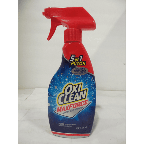 OxiClean Max Force Laundry Stain Remover Spray 12 fl oz - Pack of 6