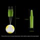 thumbnail image 4 of Space Rubber Beans Anti Winding Float Stops Conector de tubo Accesorios de pesca JShteea Para Estrenar, 4 of 7
