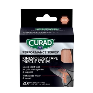 Curad Performance Series Kinesiology Tape, Beige