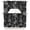 Black, variant on Curtains Swag and Tiers Curtains Set, Orange Starfish Valances with Kitchen Tier Curtain 36 Inches Long, Rustic Ocean Coastal Shells Conch Coral Swag Light Filtering Curtains for Sink/Laundry Room