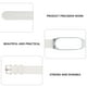 thumbnail image 2 of EeaseMX Correa de repuesto de cuero para reloj Mi Band 6, 4, 3 y 5, 2 of 7