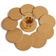 thumbnail image 1 of 12 posavasos de corcho para bebidas, posavasos de té o café reutilizables resistentes al calor absorbentes, posavasos en blanco para manualidades, posavasos de corcho para regalos cálidos, 1 of 5