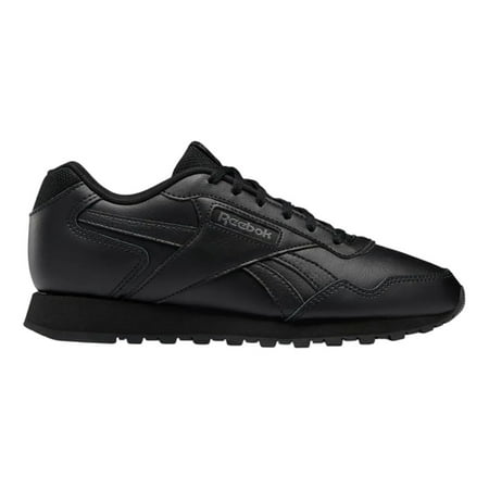 Womens Reebok REEBOK GLIDE WIDE D Shoe Size: 7.5 Cblack - Purgry - Cblack Fashion Sneakers
